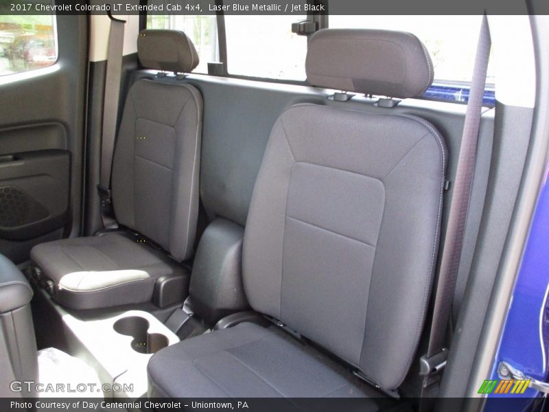Laser Blue Metallic / Jet Black 2017 Chevrolet Colorado LT Extended Cab 4x4