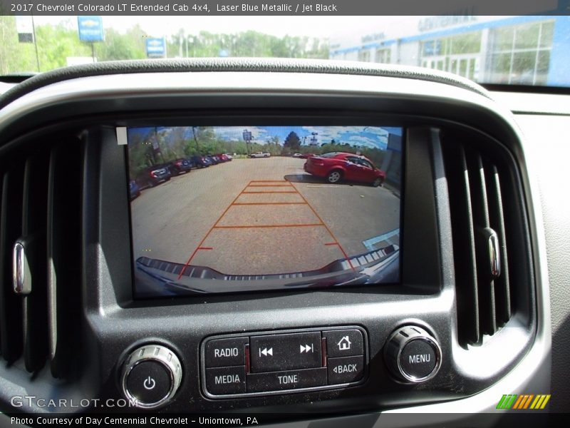 Laser Blue Metallic / Jet Black 2017 Chevrolet Colorado LT Extended Cab 4x4