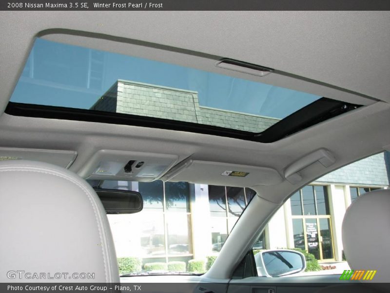 Winter Frost Pearl / Frost 2008 Nissan Maxima 3.5 SE