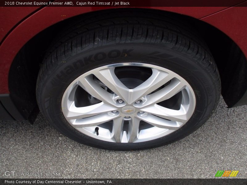 Cajun Red Tintcoat / Jet Black 2018 Chevrolet Equinox Premier AWD