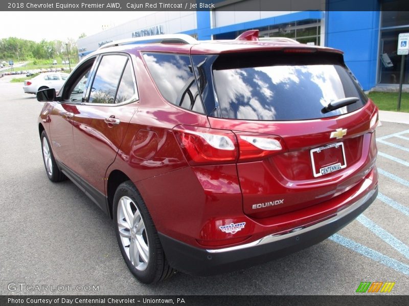 Cajun Red Tintcoat / Jet Black 2018 Chevrolet Equinox Premier AWD