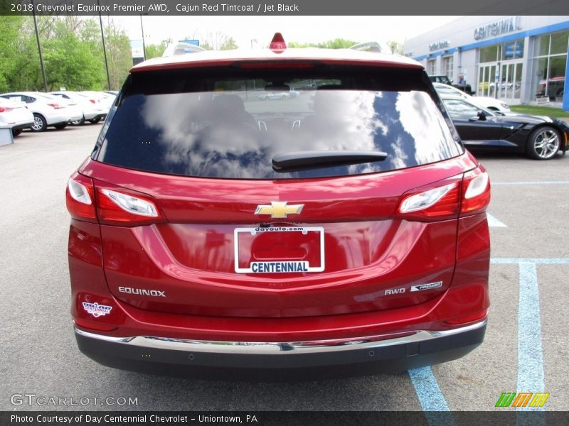 Cajun Red Tintcoat / Jet Black 2018 Chevrolet Equinox Premier AWD