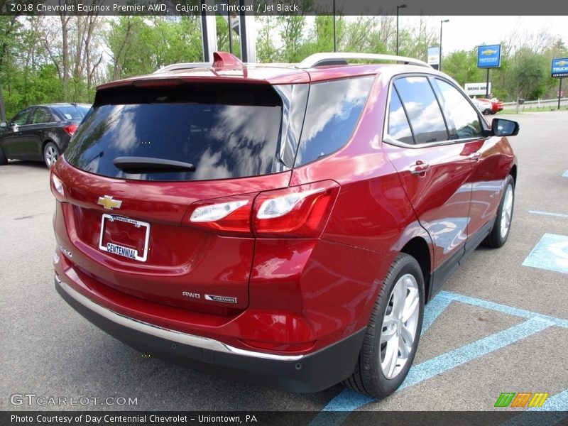 Cajun Red Tintcoat / Jet Black 2018 Chevrolet Equinox Premier AWD