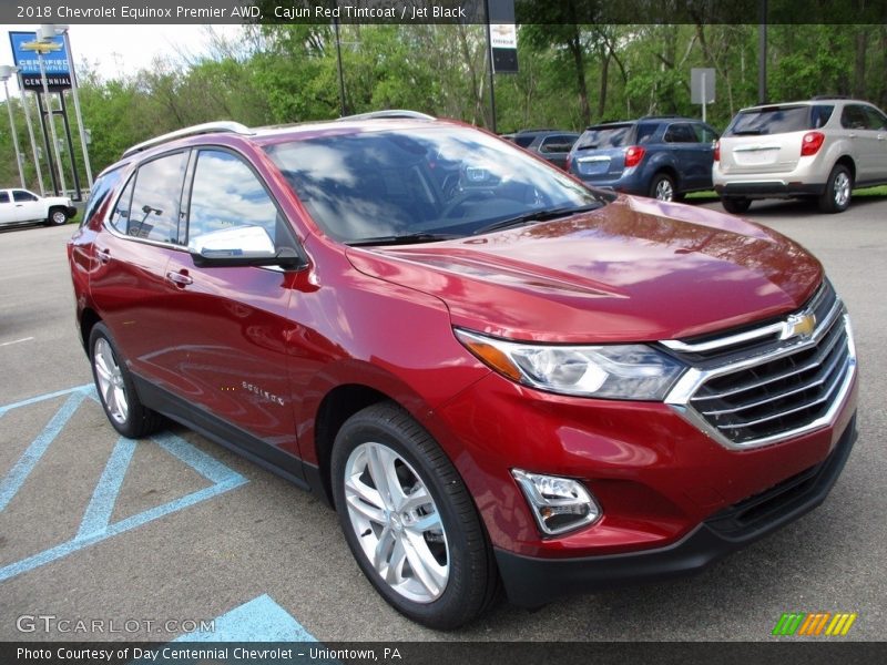 Cajun Red Tintcoat / Jet Black 2018 Chevrolet Equinox Premier AWD