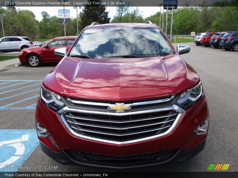 Cajun Red Tintcoat / Jet Black 2018 Chevrolet Equinox Premier AWD