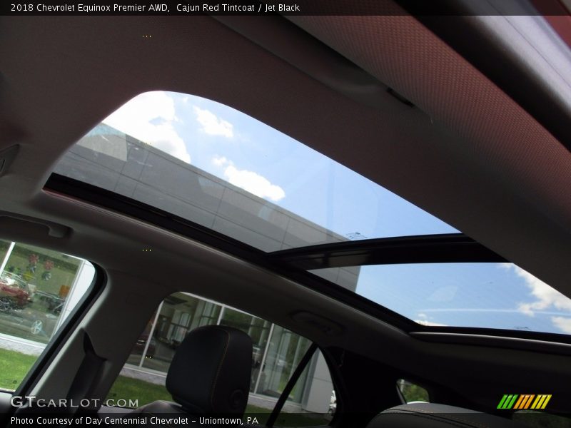Cajun Red Tintcoat / Jet Black 2018 Chevrolet Equinox Premier AWD