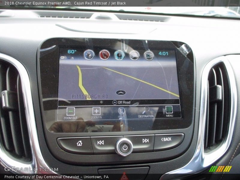 Cajun Red Tintcoat / Jet Black 2018 Chevrolet Equinox Premier AWD