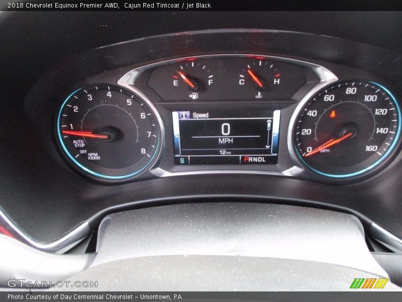 Cajun Red Tintcoat / Jet Black 2018 Chevrolet Equinox Premier AWD
