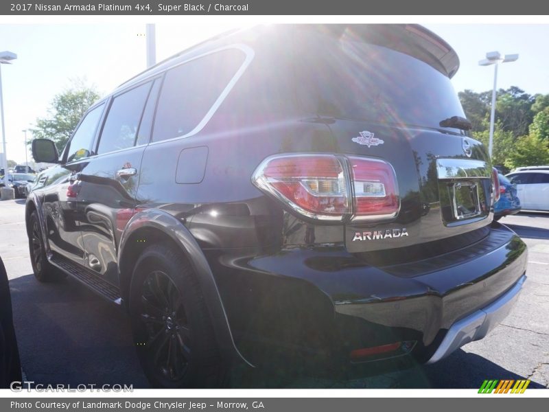 Super Black / Charcoal 2017 Nissan Armada Platinum 4x4