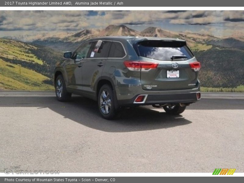 Alumina Jade Metallic / Ash 2017 Toyota Highlander Limited AWD