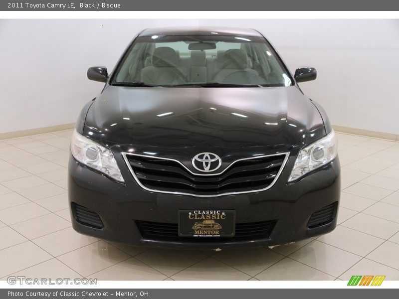 Black / Bisque 2011 Toyota Camry LE