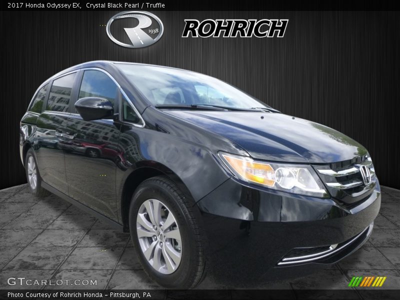 Crystal Black Pearl / Truffle 2017 Honda Odyssey EX