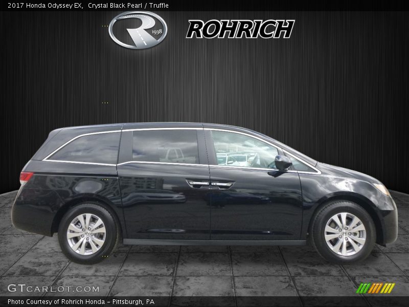 Crystal Black Pearl / Truffle 2017 Honda Odyssey EX