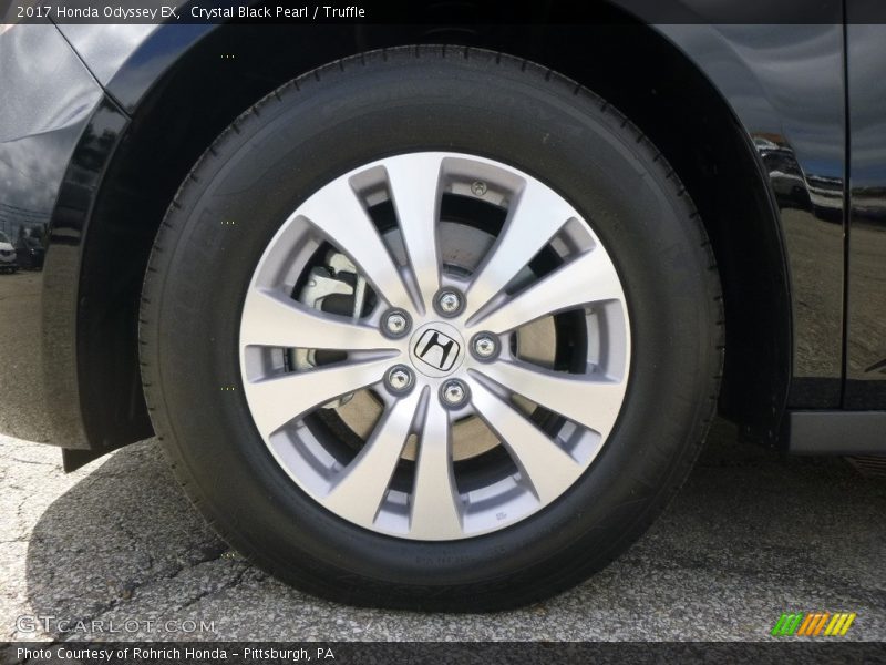 Crystal Black Pearl / Truffle 2017 Honda Odyssey EX