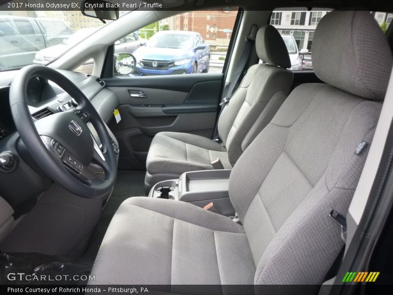 Crystal Black Pearl / Truffle 2017 Honda Odyssey EX