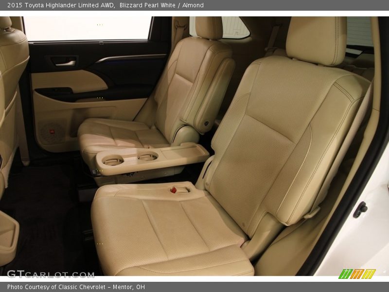 Blizzard Pearl White / Almond 2015 Toyota Highlander Limited AWD