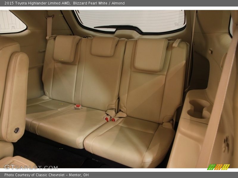 Blizzard Pearl White / Almond 2015 Toyota Highlander Limited AWD