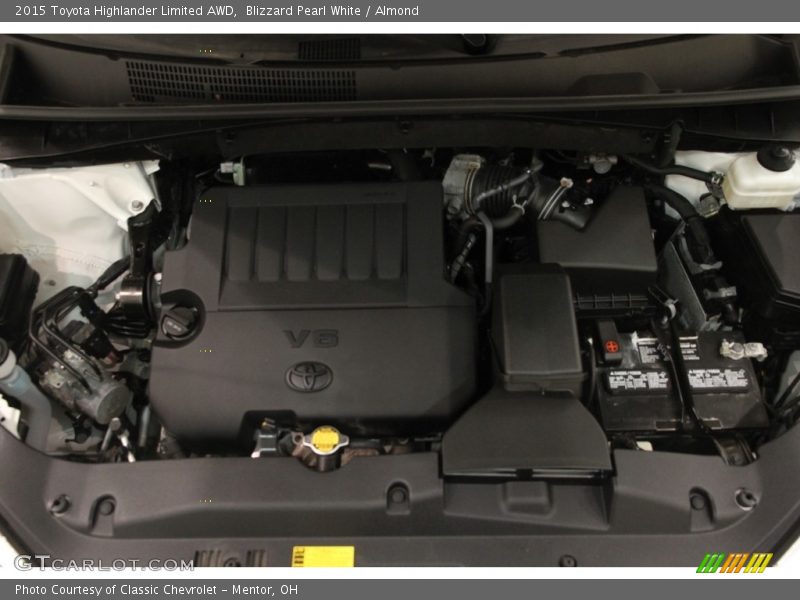 Blizzard Pearl White / Almond 2015 Toyota Highlander Limited AWD