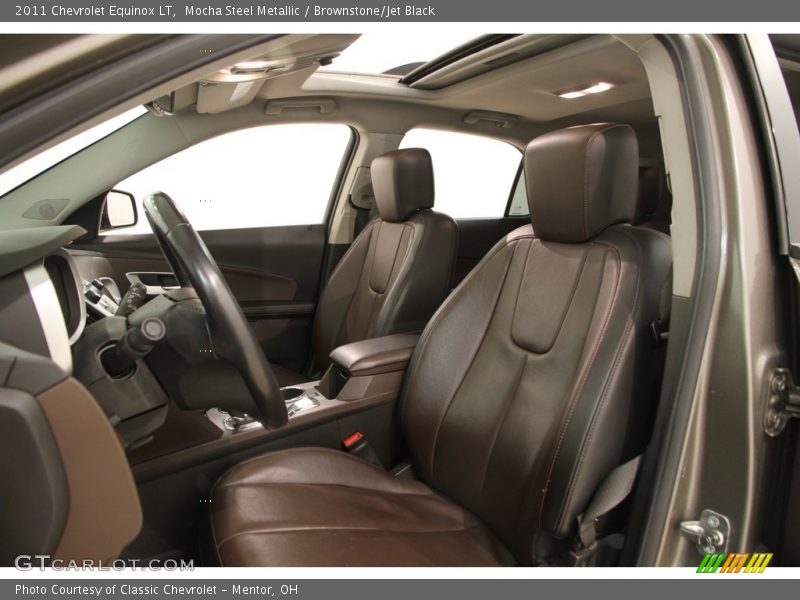 Mocha Steel Metallic / Brownstone/Jet Black 2011 Chevrolet Equinox LT