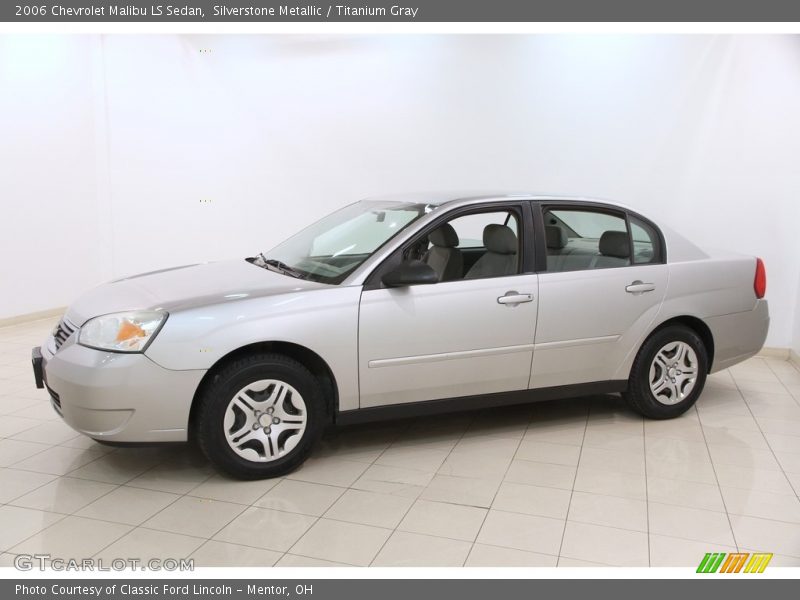 Silverstone Metallic / Titanium Gray 2006 Chevrolet Malibu LS Sedan