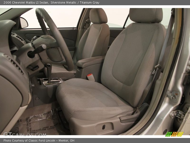 Silverstone Metallic / Titanium Gray 2006 Chevrolet Malibu LS Sedan