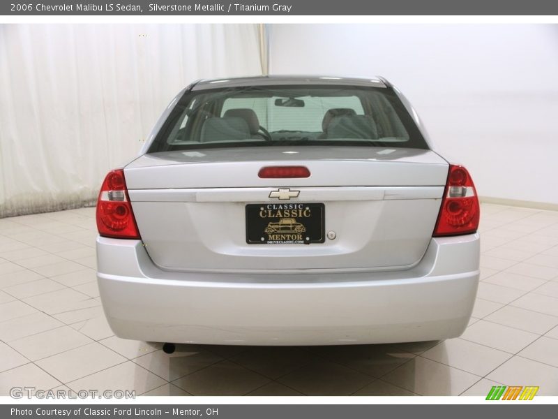 Silverstone Metallic / Titanium Gray 2006 Chevrolet Malibu LS Sedan