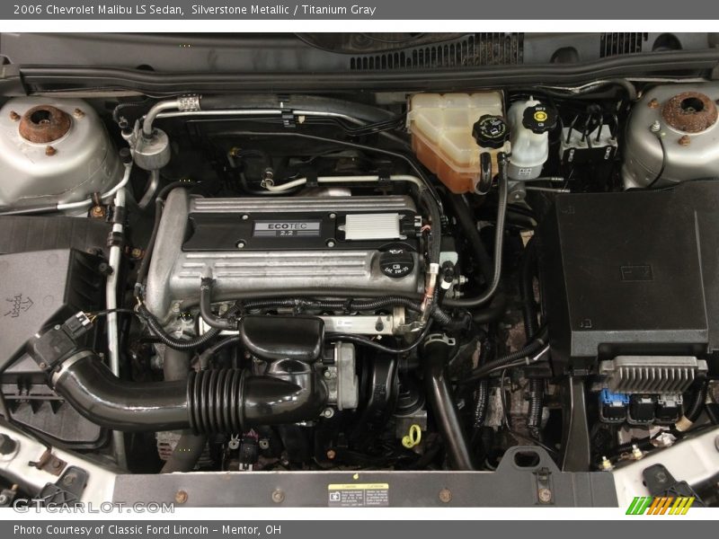 Silverstone Metallic / Titanium Gray 2006 Chevrolet Malibu LS Sedan