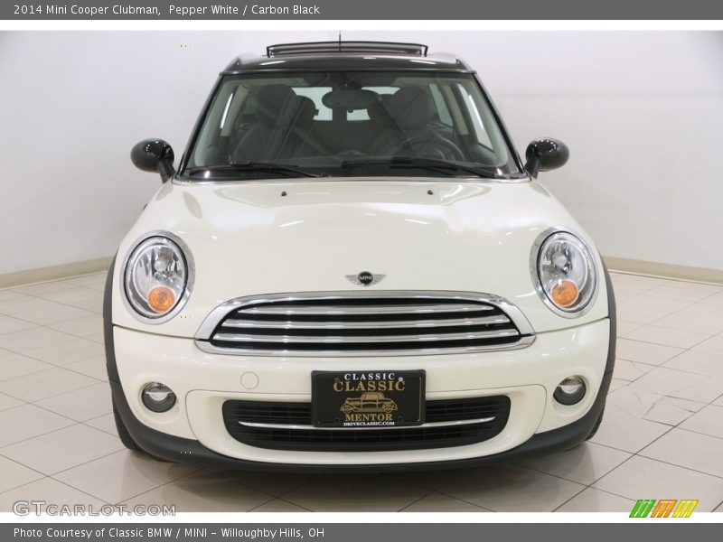 Pepper White / Carbon Black 2014 Mini Cooper Clubman