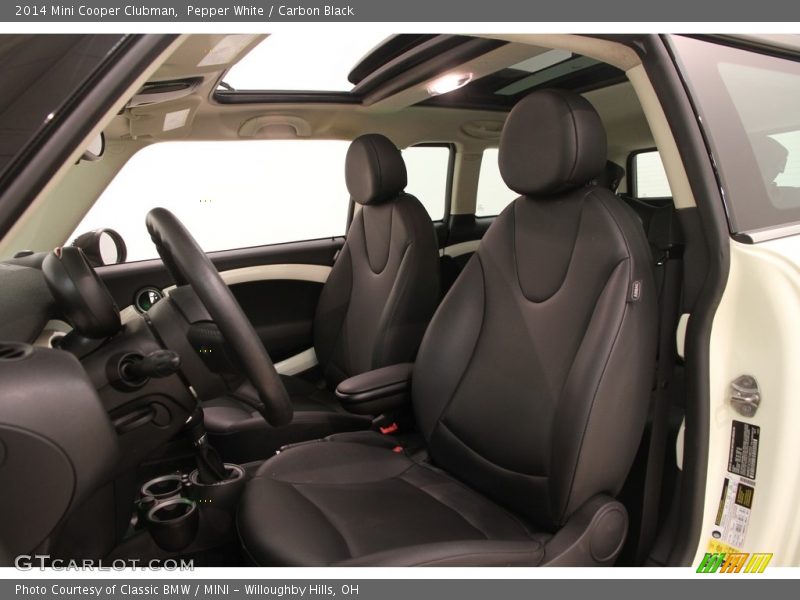 Pepper White / Carbon Black 2014 Mini Cooper Clubman