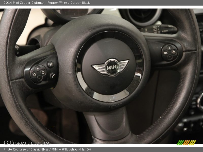 Pepper White / Carbon Black 2014 Mini Cooper Clubman