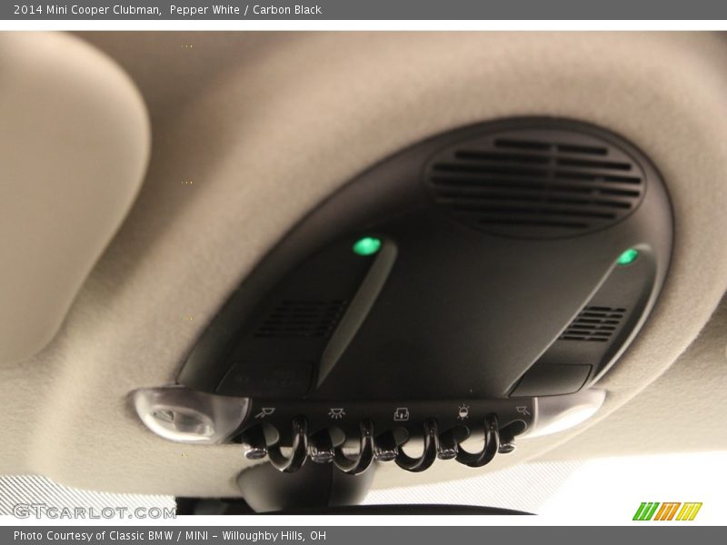 Pepper White / Carbon Black 2014 Mini Cooper Clubman