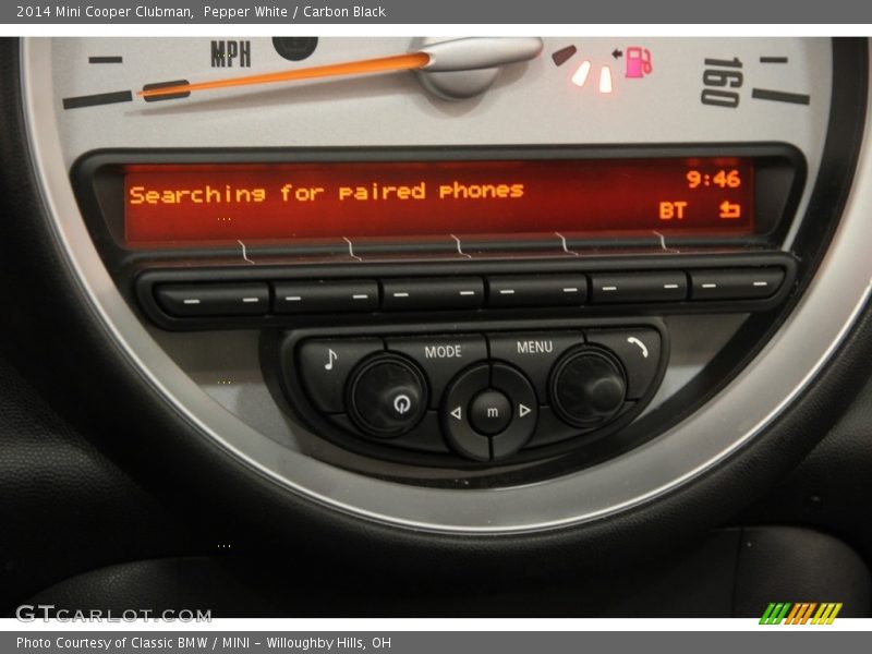Pepper White / Carbon Black 2014 Mini Cooper Clubman