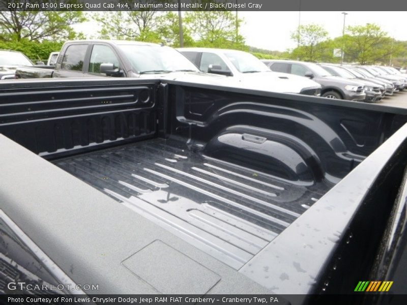 Maximum Steel Metallic / Black/Diesel Gray 2017 Ram 1500 Express Quad Cab 4x4