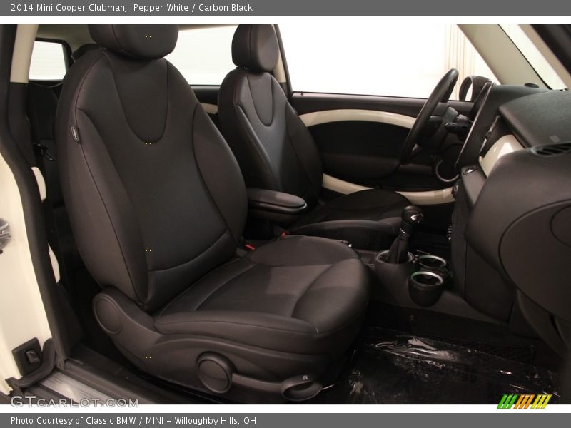 Pepper White / Carbon Black 2014 Mini Cooper Clubman