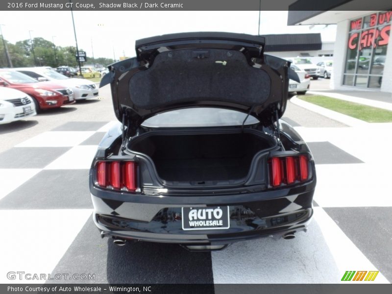 Shadow Black / Dark Ceramic 2016 Ford Mustang GT Coupe