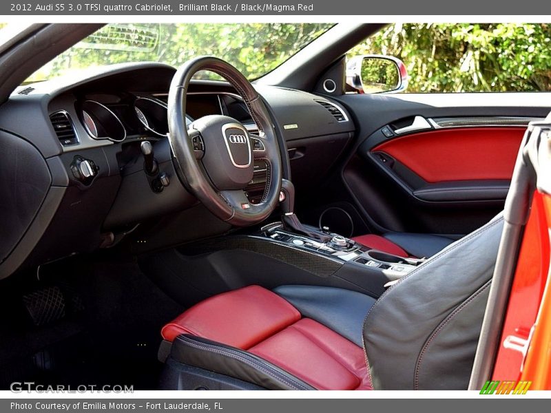 Front Seat of 2012 S5 3.0 TFSI quattro Cabriolet