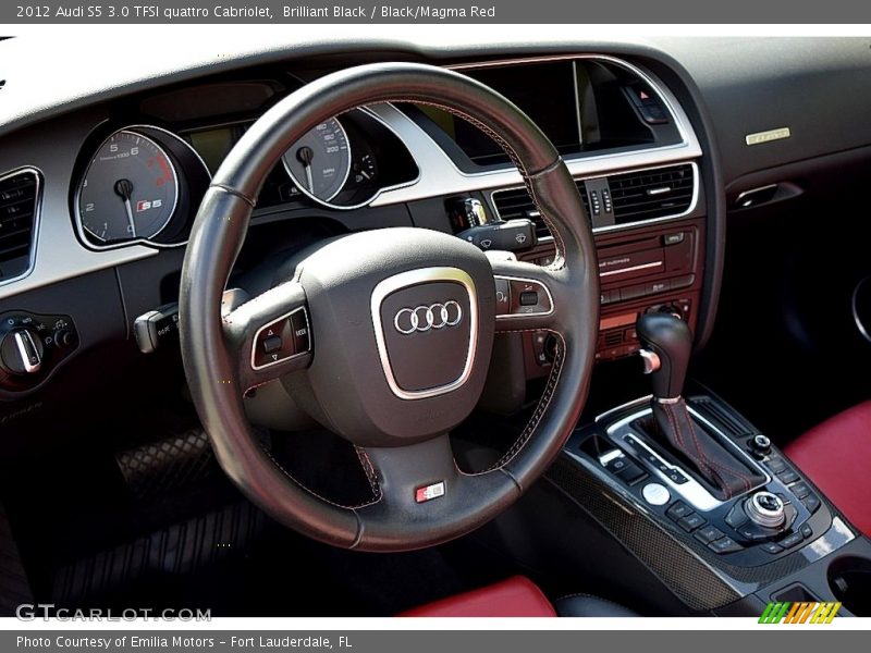  2012 S5 3.0 TFSI quattro Cabriolet Steering Wheel