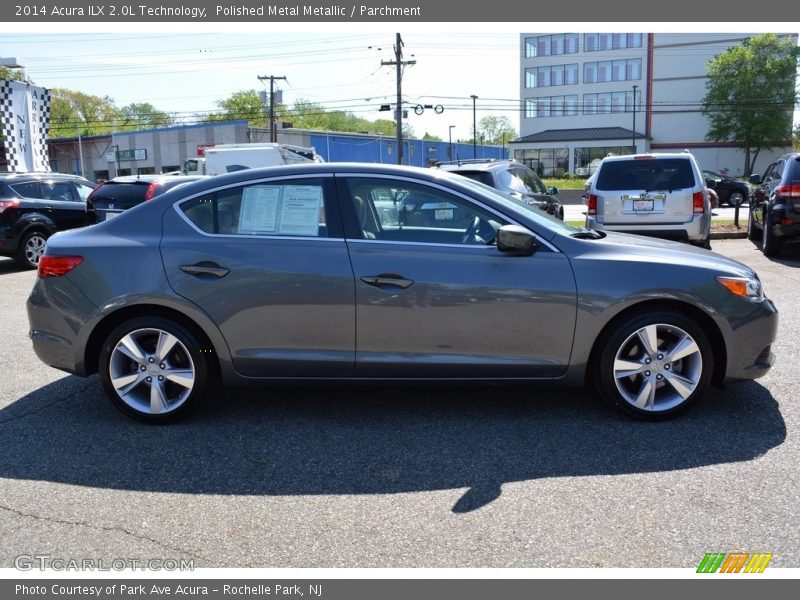 Polished Metal Metallic / Parchment 2014 Acura ILX 2.0L Technology