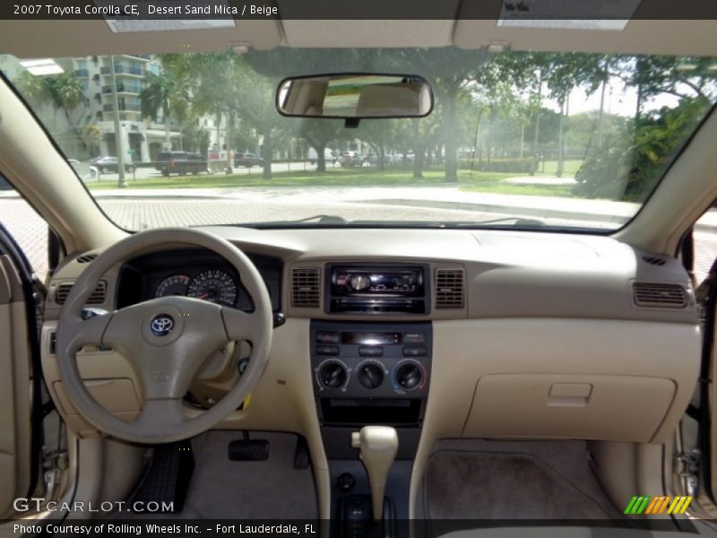 Desert Sand Mica / Beige 2007 Toyota Corolla CE