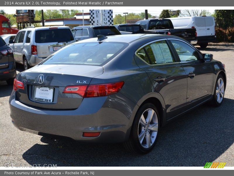 Polished Metal Metallic / Parchment 2014 Acura ILX 2.0L Technology