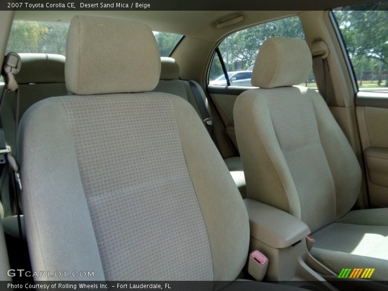 Desert Sand Mica / Beige 2007 Toyota Corolla CE