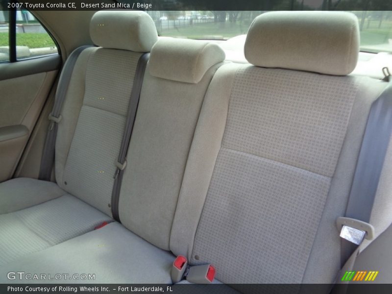 Desert Sand Mica / Beige 2007 Toyota Corolla CE