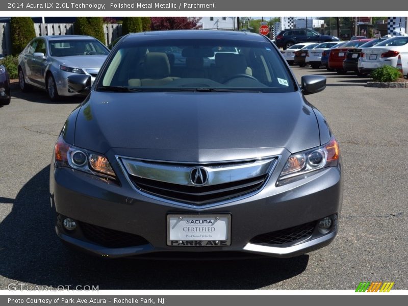 Polished Metal Metallic / Parchment 2014 Acura ILX 2.0L Technology