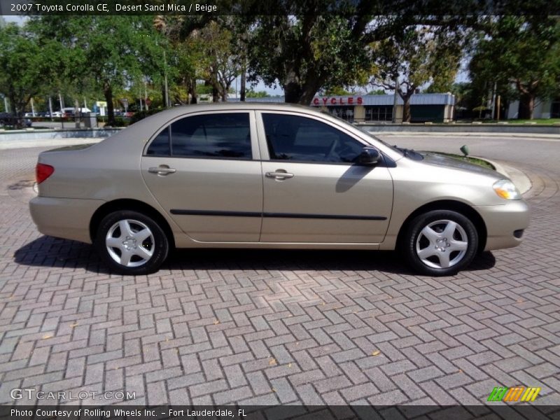 Desert Sand Mica / Beige 2007 Toyota Corolla CE