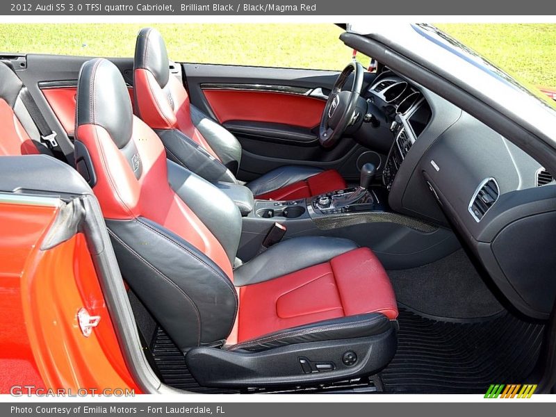 Front Seat of 2012 S5 3.0 TFSI quattro Cabriolet