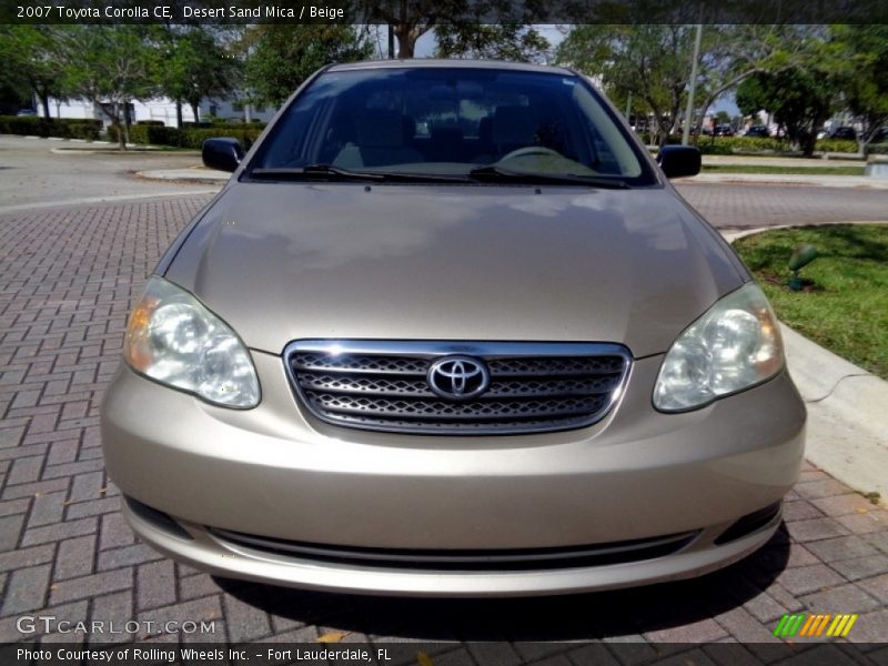Desert Sand Mica / Beige 2007 Toyota Corolla CE