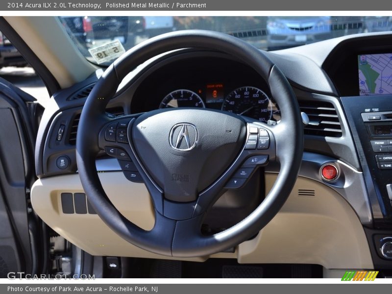 Polished Metal Metallic / Parchment 2014 Acura ILX 2.0L Technology