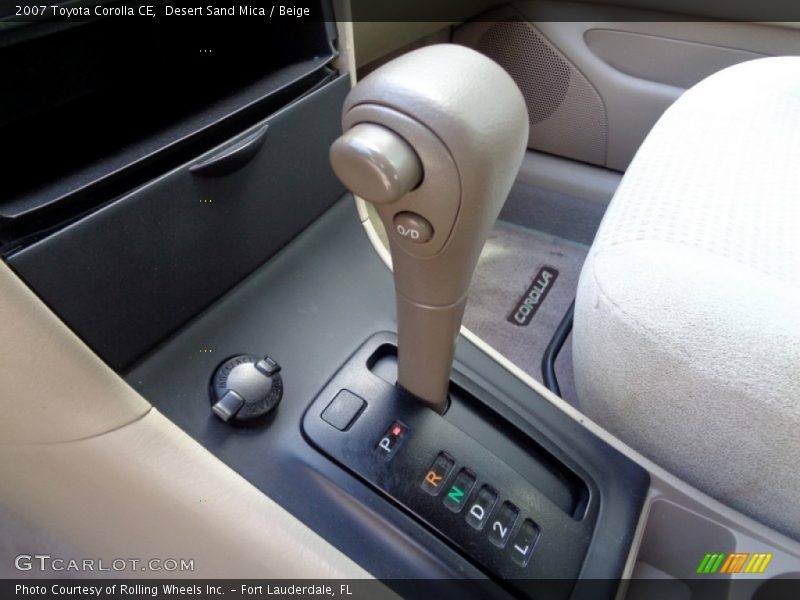Desert Sand Mica / Beige 2007 Toyota Corolla CE