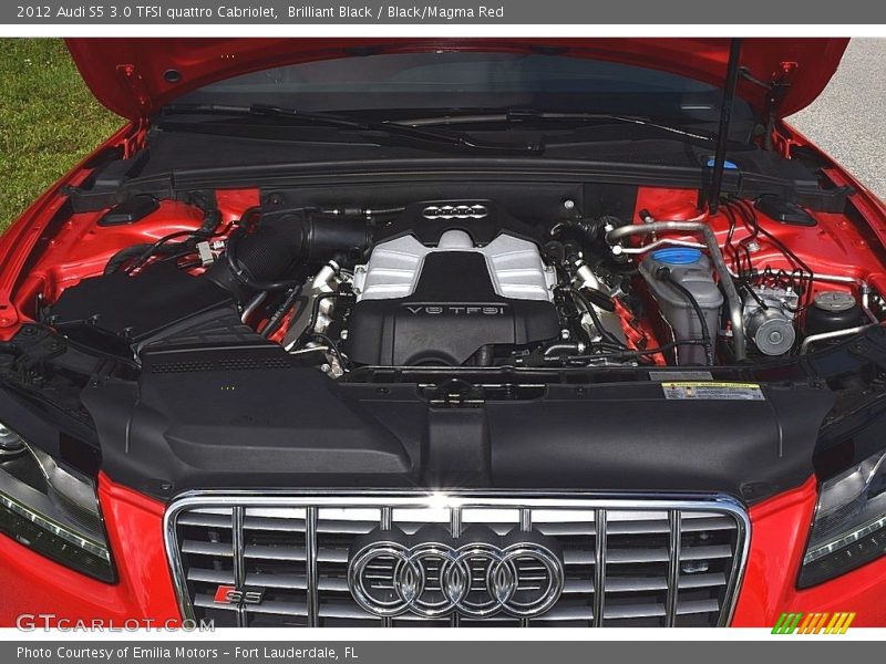  2012 S5 3.0 TFSI quattro Cabriolet Engine - 3.0 Liter FSI Supercharged DOHC 24-Valve VVT V6