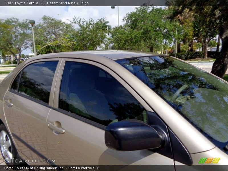 Desert Sand Mica / Beige 2007 Toyota Corolla CE